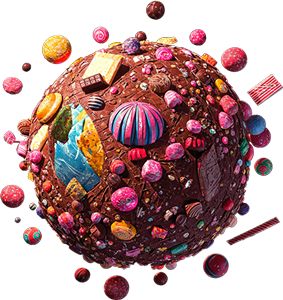 vega space planet candy